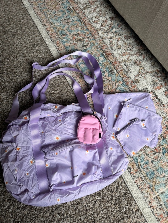 Calpak Handbags - Calpak Compakt Duffle, Pouch Set, and Backpack Charm - bundle